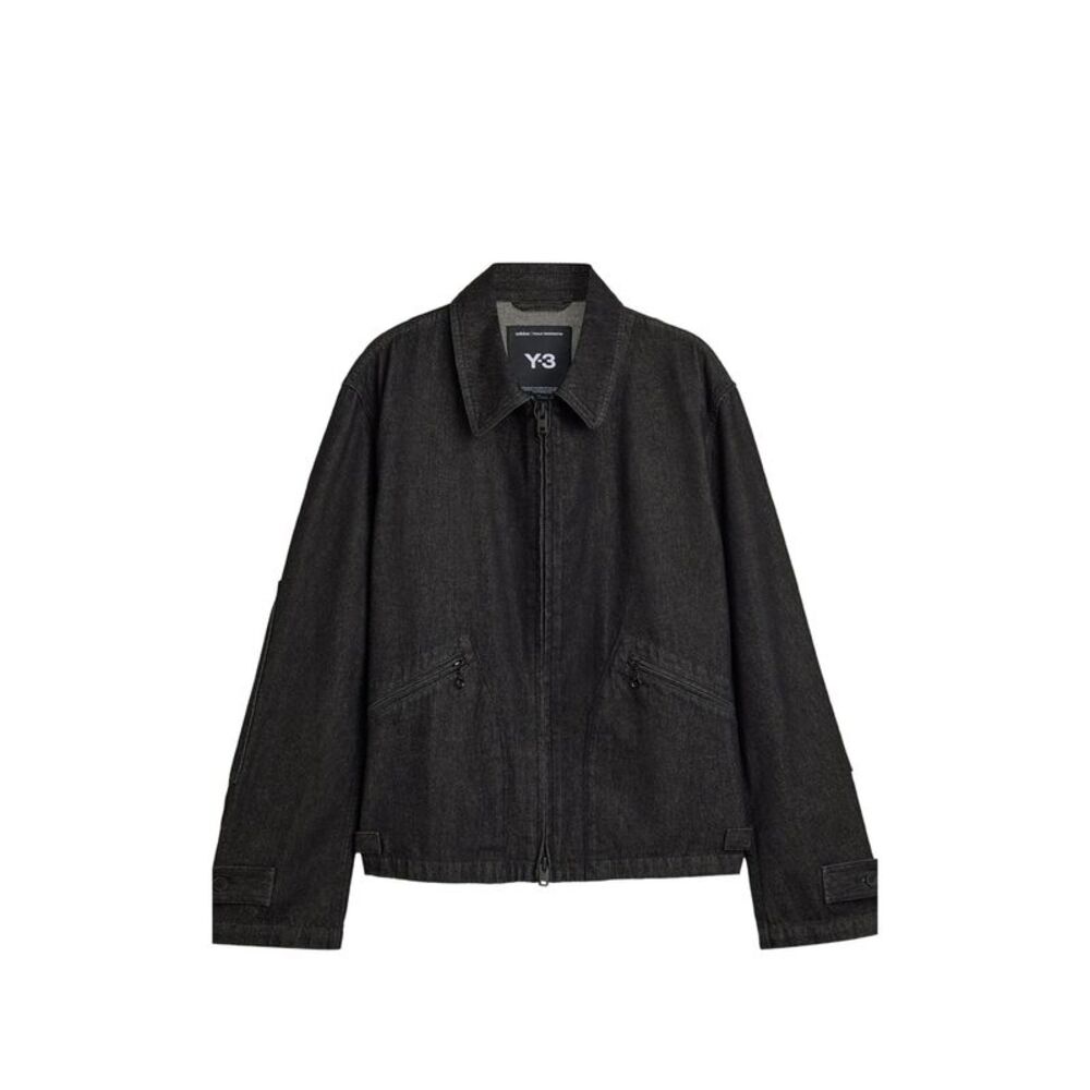Y-3 Black Jackets - Denim Jackets Men
